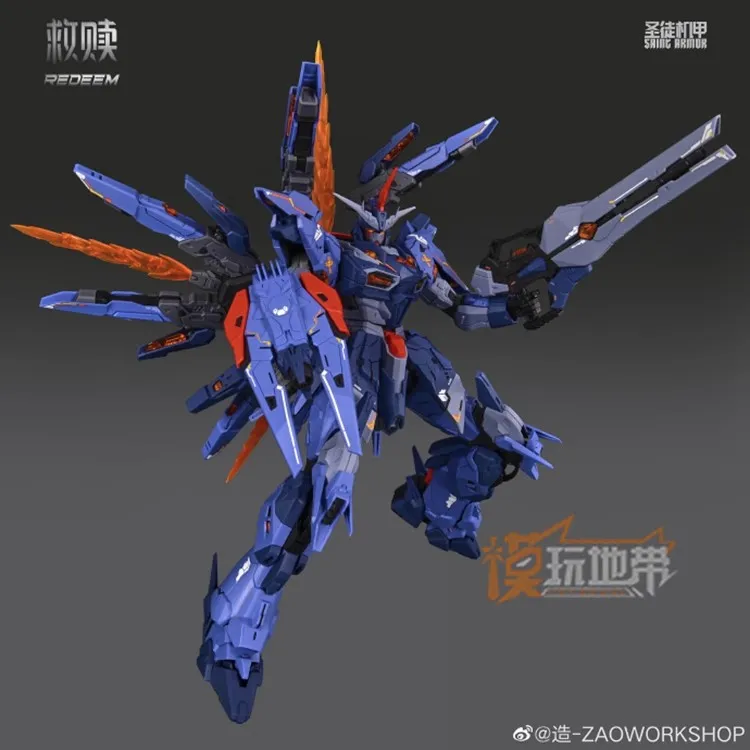 

ZAOWORKSHOP 1/100 Saint Armor Redeem Assemble Model Action Figures Robot kit Model