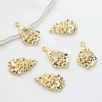 10pcslot zinc alloy geometric charms earring base earring connector for diy earrings jewelry accessorie