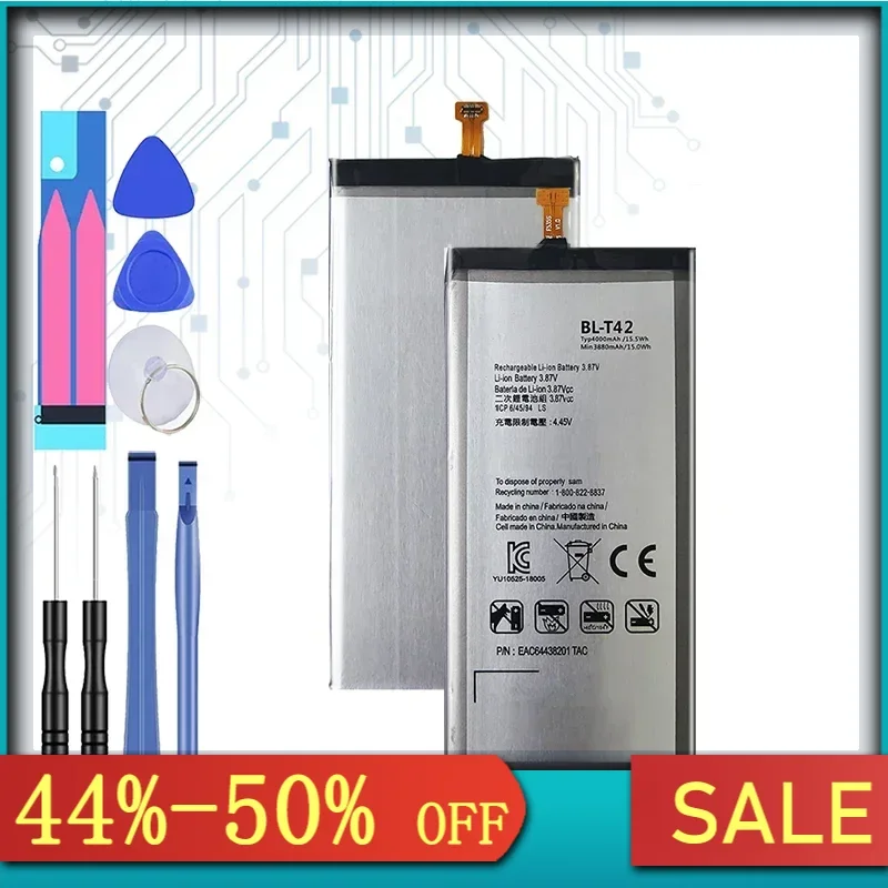 Аккумулятор BL-T42 для мобильного телефона LG V50 ThinQ 5G LM-V500 V500N V500EM v500xm v50s бесплатный