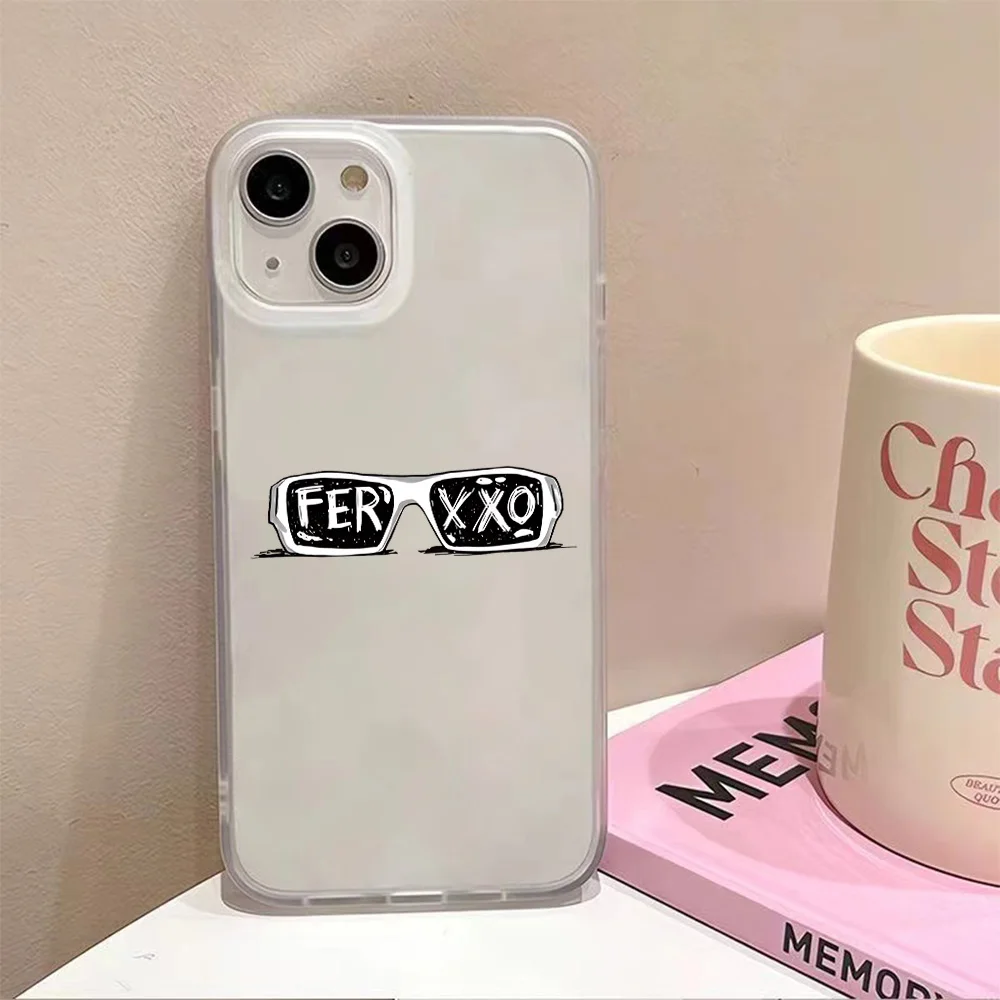 Feid Nitro Jam Ferxxo матовый прозрачный противоударный чехол для телефона iPhone 16 15 14 Plus 13 12
