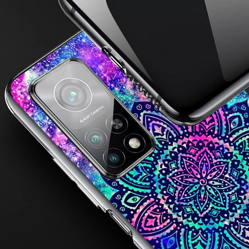 Фото Чехол для телефона Mandala Sunflower Mandala для Xiaomi Redmi Note 15 14 13 12S 12 11 Pro Plus 14S 11S 11E 10 10S 11T 5G, персонализированный №2