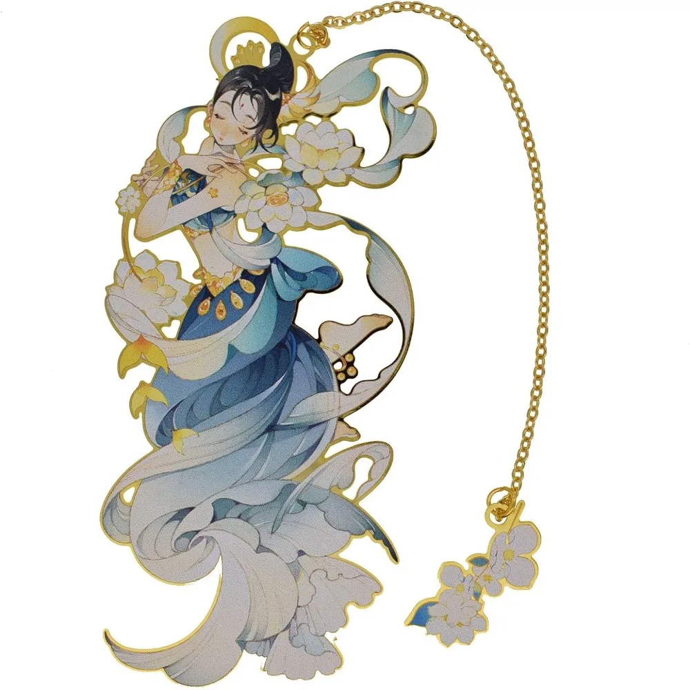 

Высококачественные милые подарочные металлические закладки для книг аниме для женщин