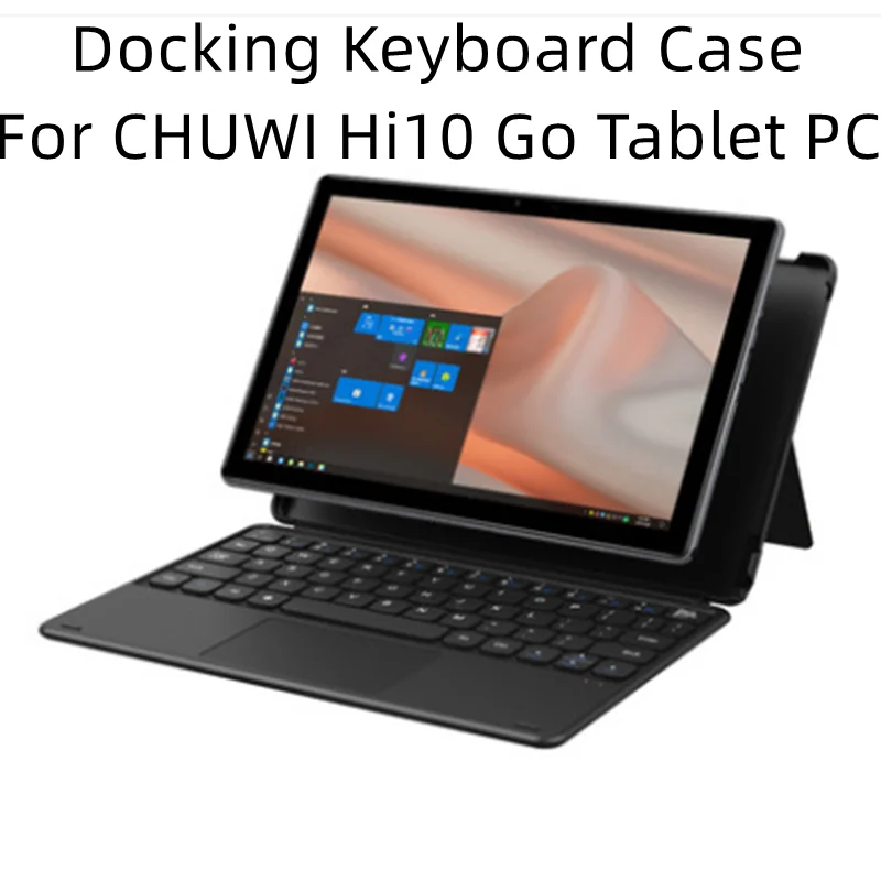 

10.1" Local Language Layout Docking Protective Keyboard Case For CHUWI Hi10 Go Tablet PC Add HD Screen Protector And 3 Gifts