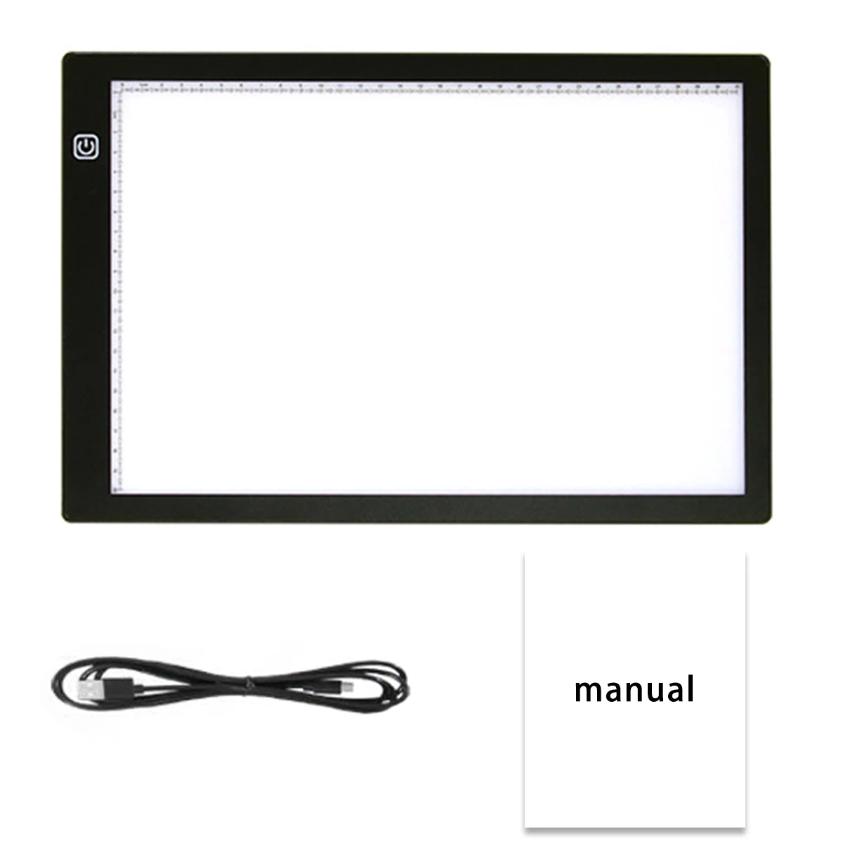 

A4 LED Bright Pad USB Powered Light Board Kit 3 Dimmable Brightness LED Trace Light Pad Touch Control Adjustable Light Board for