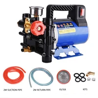 portable plunger pump 12v 24v 48v 60v 220v electric sprayer double cylinder high pressure tree medicine pump