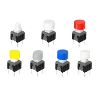 200pcs self locking switch cap 63 6mm multi color push button cover for height 5 8788 5mm wholesale