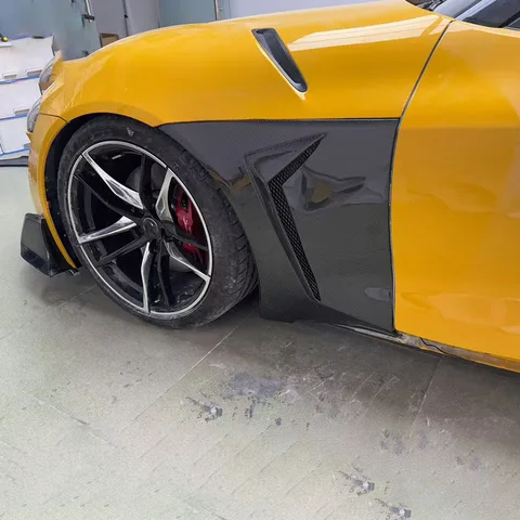 Для Toyota SUPRA A90 A91 Bull Demon King крыло из углеродного волокна с открытым отверстием крыло конверт модифицированные автозапчасти комплект кузова