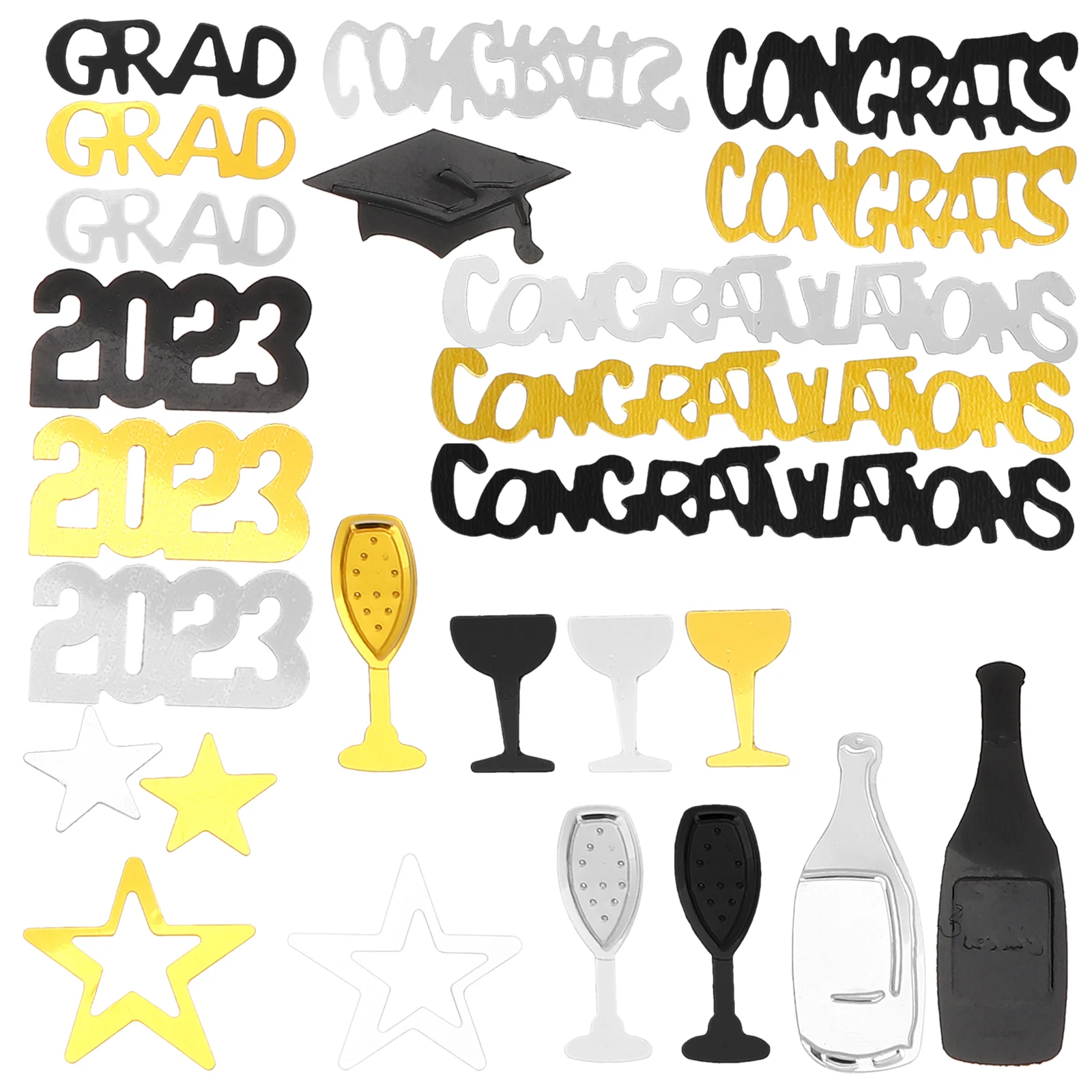

4 Bags Graduation Confetti Grad Party Decorative Confetti Party Confetti Party Decor