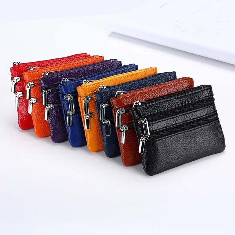 

Mini Small Wallet Change Bag Coin Purse Money Change Bag Key Earphone Zipper Storage Bag Credit Card Holder Wallet Case Unisex
