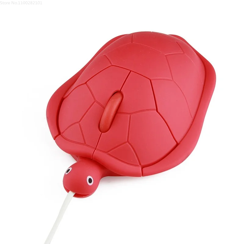 

2022 Lovely Gift Kawaii Turtle Wired Mouse 1600DPI For PC Computer Gamer 3 Keys Usb 2.0 3D Tortoise Animal Mouse Funny Gift A
