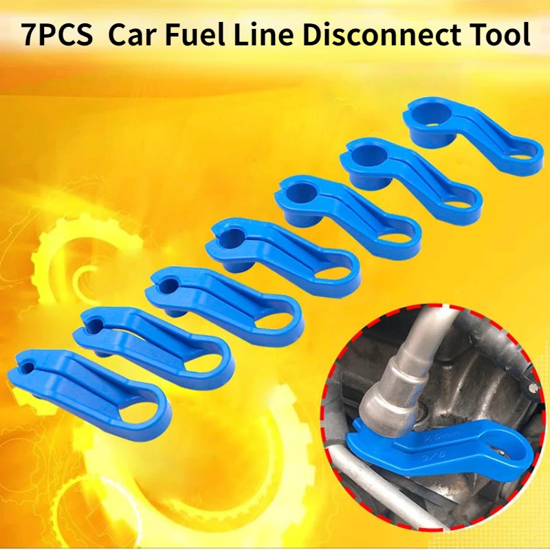 

7 шт. инструмент для отключения автомобильной топливной линии переменного тока Кондиционер трансмиссионный масляный радиатор линия Инстру...