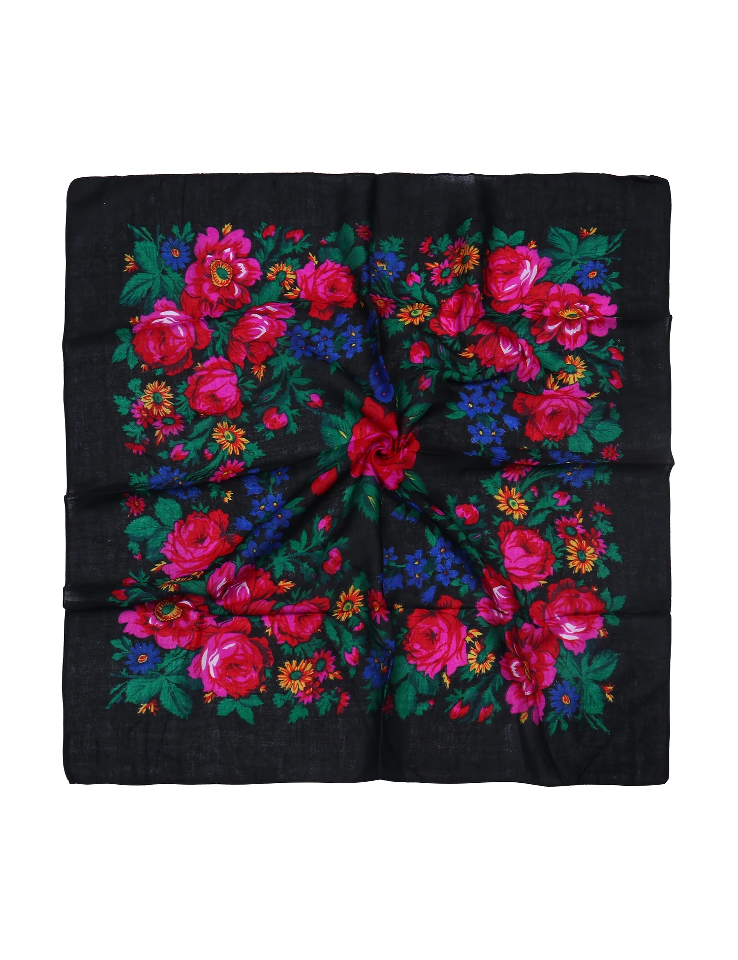 Шарф в этническом стиле квадратный акриловый шарф с принтом арабский головной