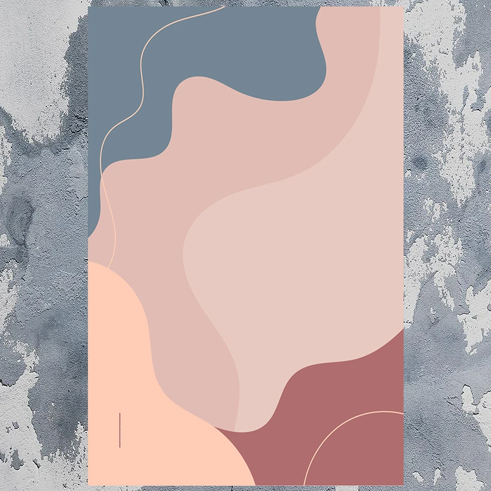 

Colorful Minimal Abstract Carpet for Living Room Modern Rugs for Bedrooms Mats Non-slip Aesthetic Room Decoration Alfombra