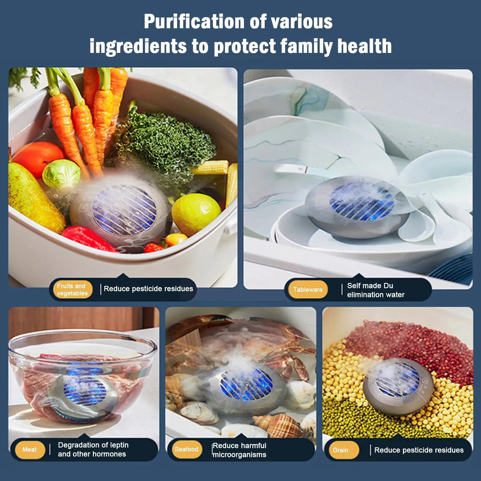 

Fruit And Vegetable Cleaning Machine Household Multifunctional Vegetable Fruit Shape Washer Cleaner Food Fruit Washing Caps M3j1