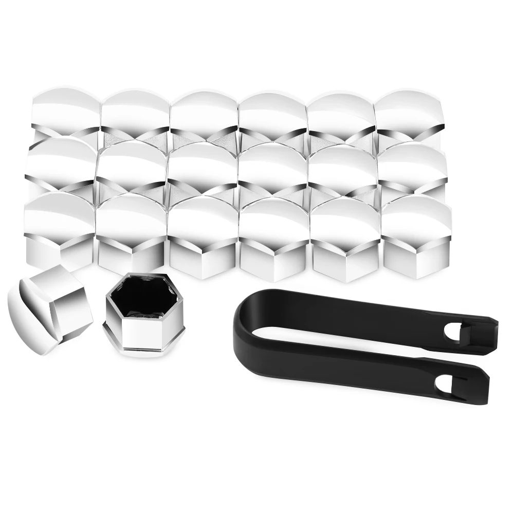 Car Wheel Nut Caps Protection Cover for Peugeot 508 3008 5008 Citroen C3 C5 Aircross Grand C4 Picasso DS DS3 DS5 DS7