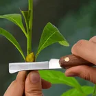Прививочные инструменты складной прививочный нож для обрезки Профессиональный садовый прививочный резак искусственный прививочный нож