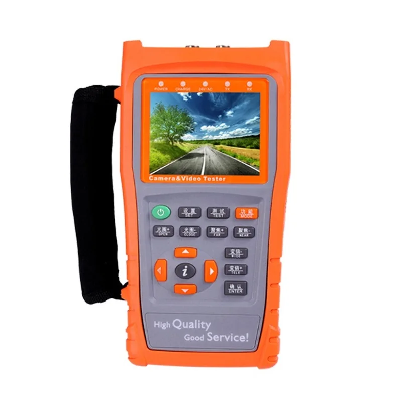 

Multifunction CCTV Monitor Tester IPC AHD TVI CVI Network Line Tracing HD PTZ Control Network Video IP Camera Monitoring Tester