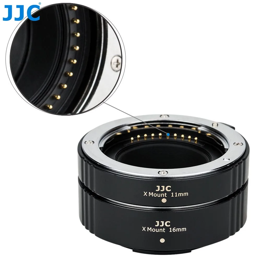 Фото Комплект удлинителей для макросъемки JJC X Mount Close Up Auto Focus Smart Adapter Ring Для Fujifilm XT5 XT4 XT3 XT30II XT30 №4