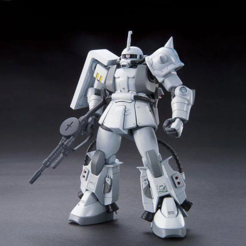 Фото Оригинальная модель Bandai HGUC 1/144 GUNDAM, аниме-фигурка MS-06R-1A ZAKUII, набор для сборки, подарок для мальчиков и девочек, коллекционная модель №2