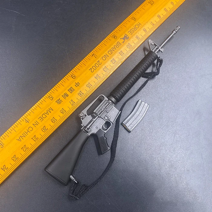 

M16A2 1/6 WWII U.S. Army Main Weapon Not Launchable Model Accessories Fit 12'' Action Figures In Stock Collectible