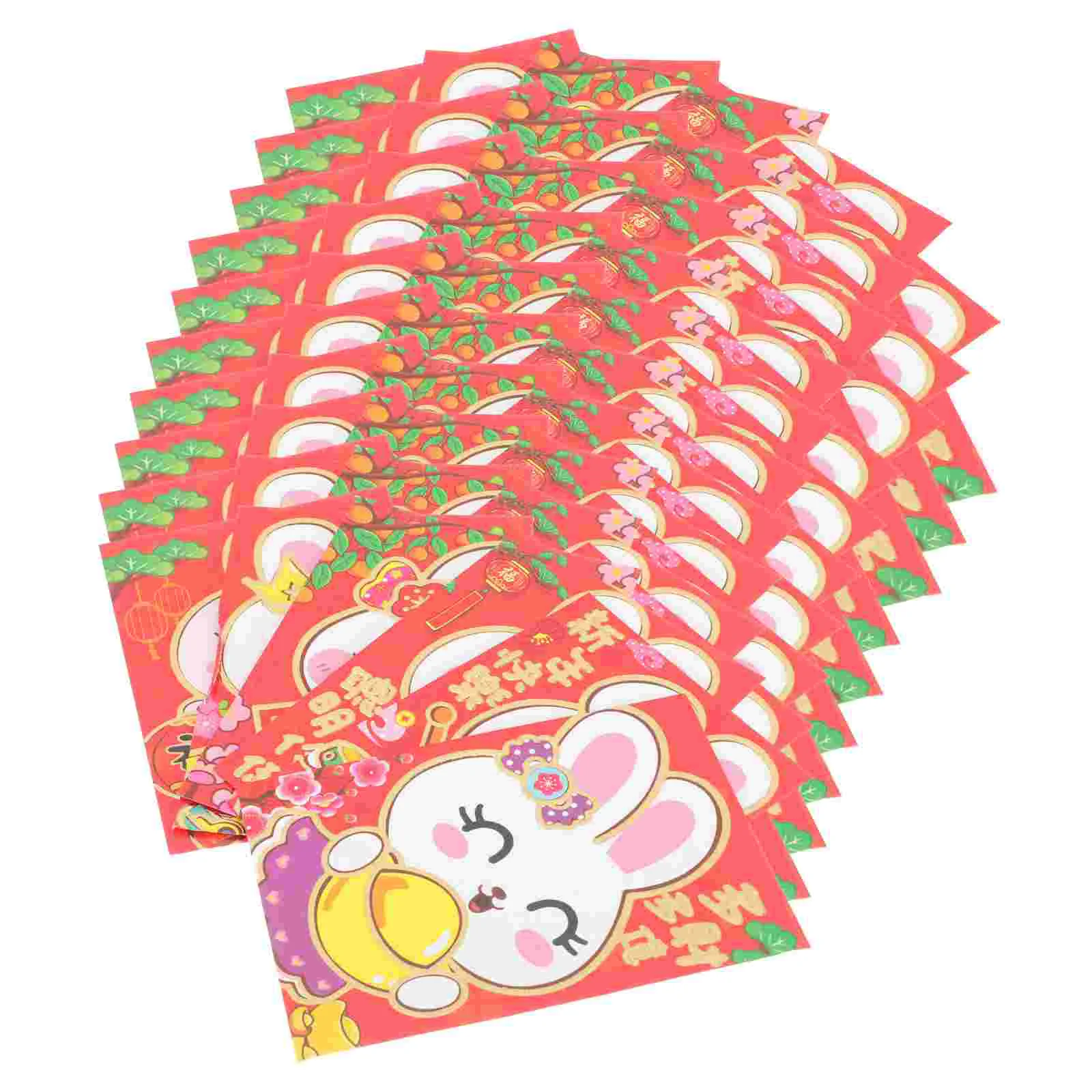 

Red Envelopes Year Chinese Money New Envelope Rabbit Packets Packetpocket Festival Spring Lucky Wedding Paper Hong Bao Bunny