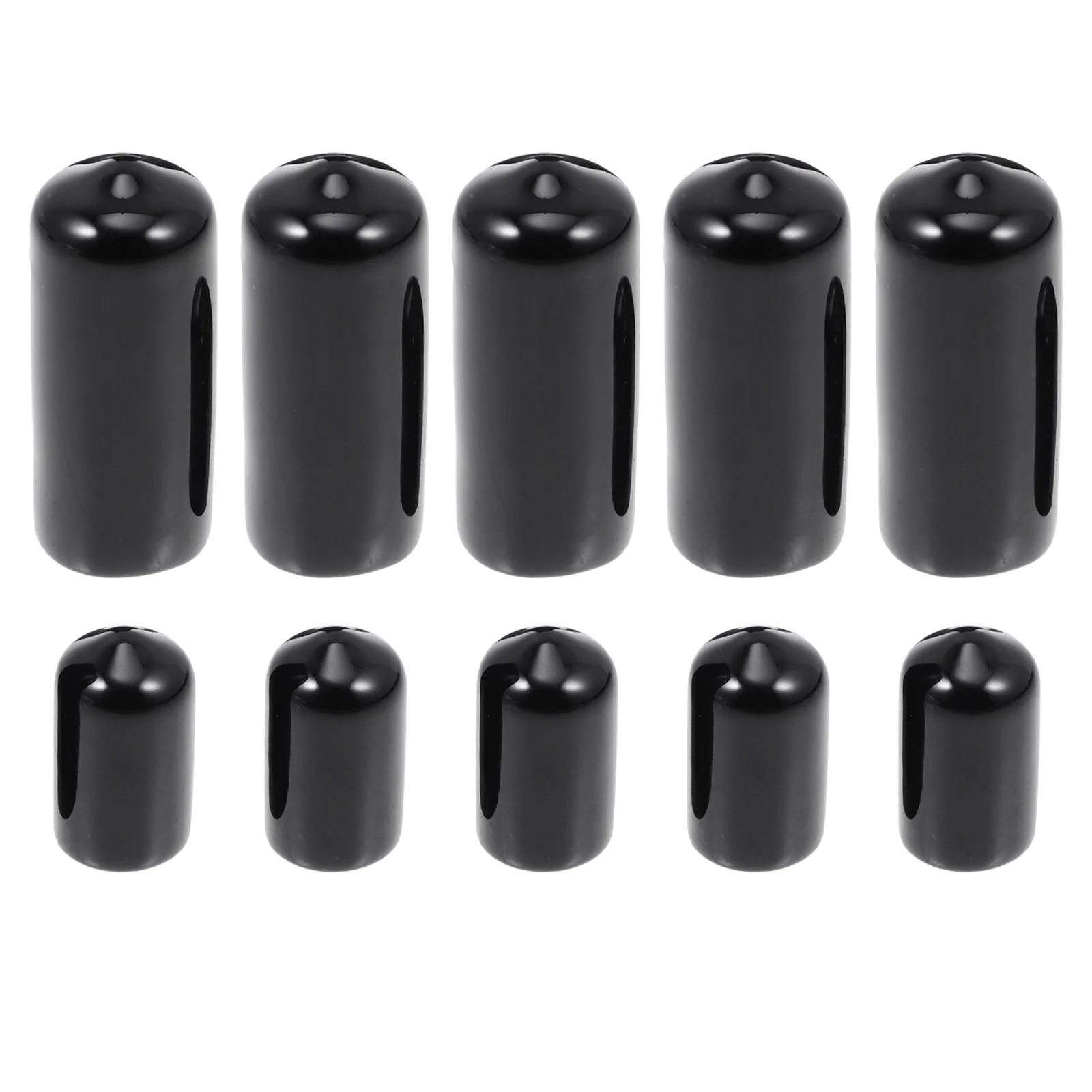 

10Pcs Pool Cue Tip Covers Billiard Cue Head Protectors 10MM 13MM Pool Head Covers