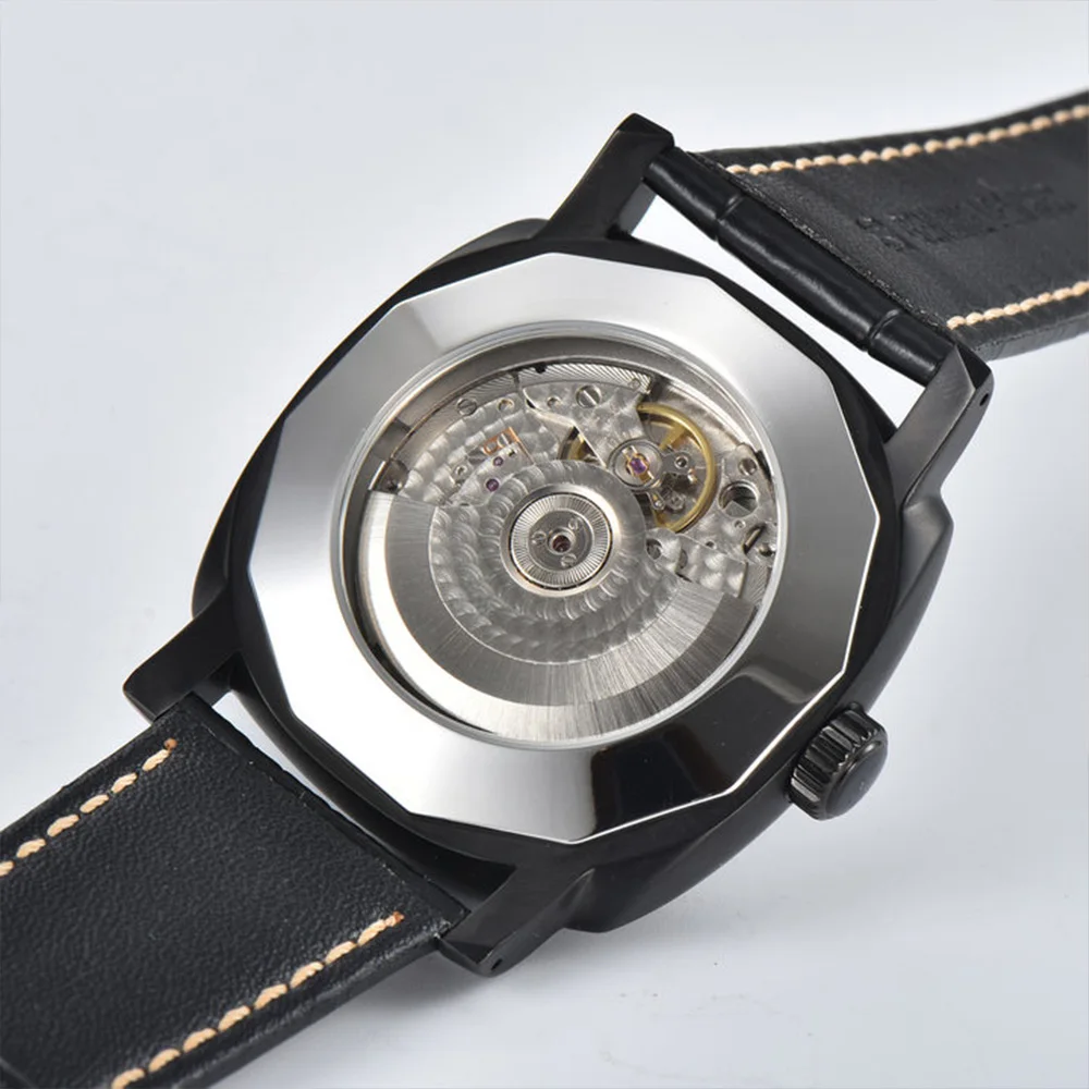 Модный бренд DESIGN ST2557 46 мм Мужские часы Сапфировые автоматические механические часы Деловые часы со светящимся циферблатом (art.: 3920cd70d7709) - 3920cd70d7709