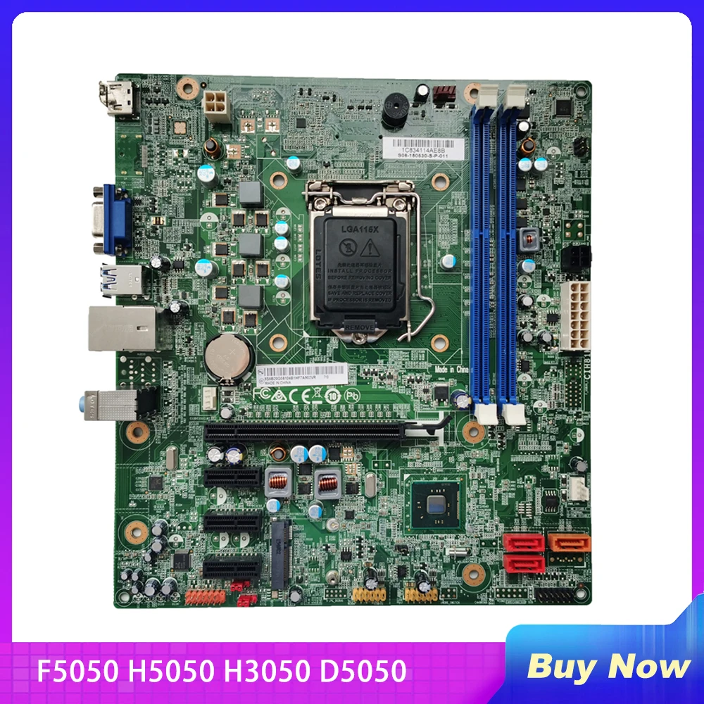 CIH81M For Lenovo F5050 H5050 H3050 D5050 PC Desktop Motherboard H81H3-LM LGA1150 DDR3 5B20G05108 Fully Tested