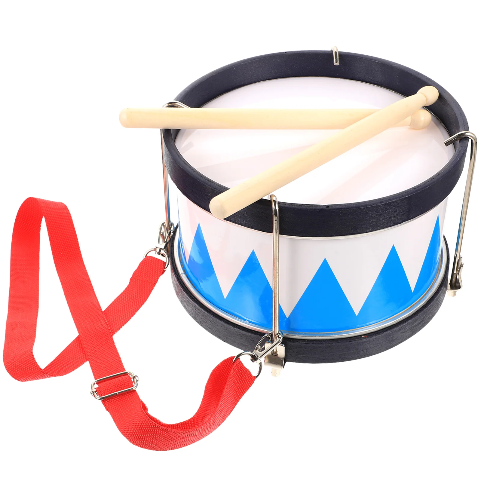 

Барабанный набор Snare, барабанные палочки, металлические музыкальные инструменты, обучающая игрушка, деревянные перкуссионные Игрушки для малышей для мальчиков