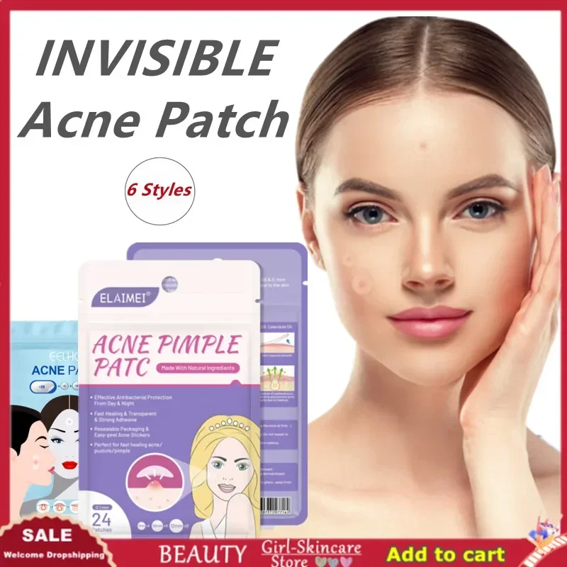 

Invisible Concealer Acne-free Paste Transparent Easy Makeup Acne Patch Water Gel Acne Patch Waterproof Skin Care Tools