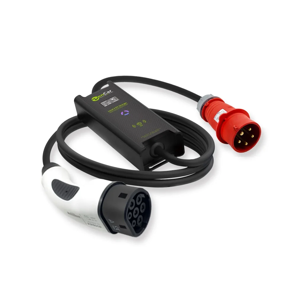 

22kw 32A battery EV charger three phase EVSE with Type 2 plug