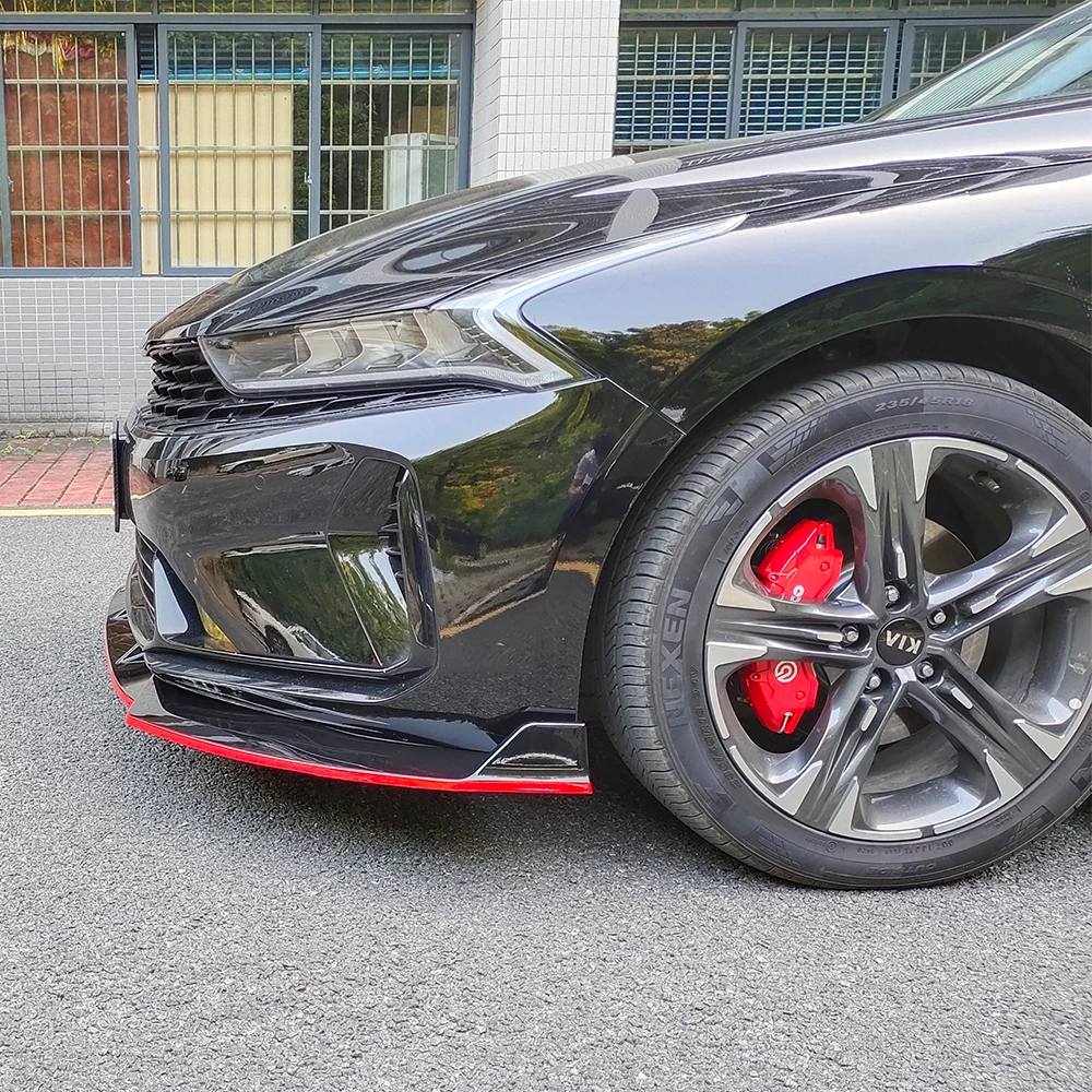 Качественный разветвитель для переднего бампера рассеиватель подбородка Kia Optima
