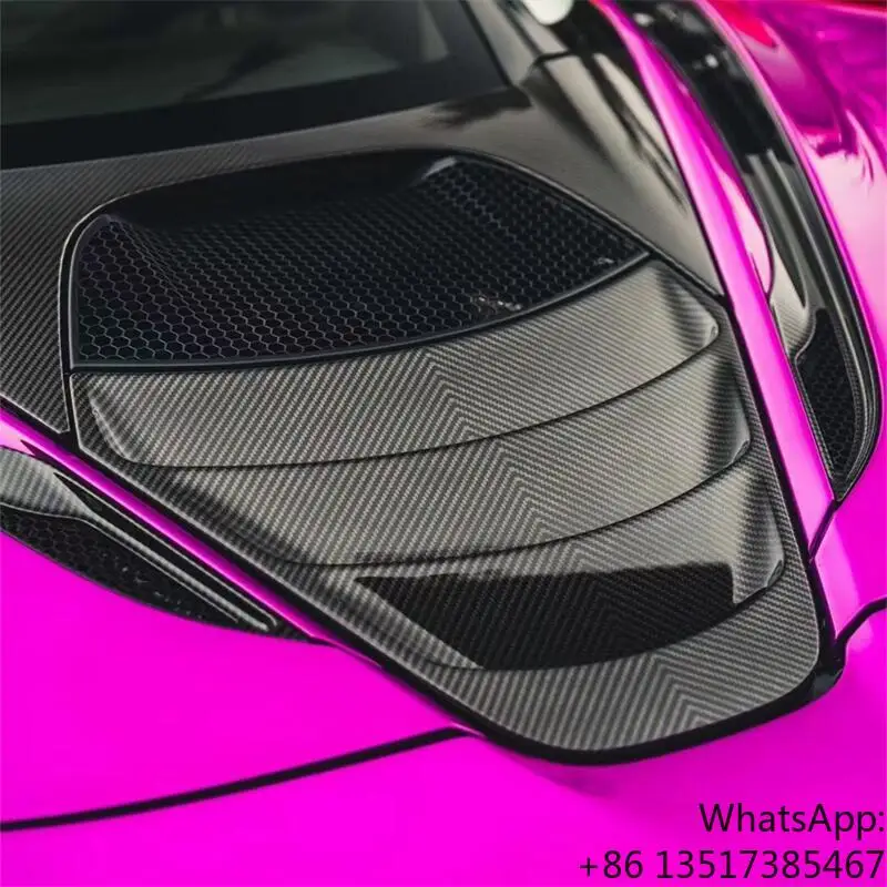Фото Для McLaren 720S Coupe: Комплект обвеса из карбона в стиле OEM – крышка воздухозаборника заднего моторного отсека №5