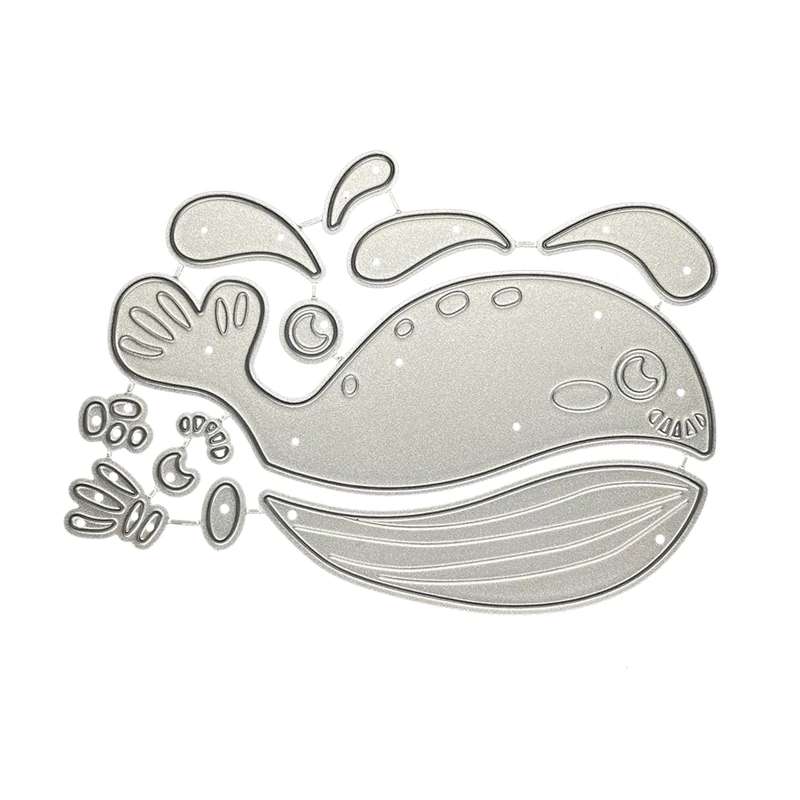 

Cutting Dies for DIY Scrapbooking Card Gifts Making Accessories Whale Die Cuts Exquisite Die Cuts Stencil Anti-deformed