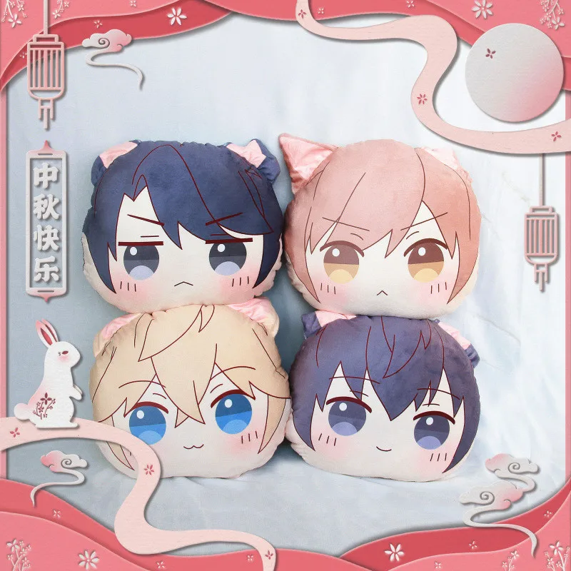 

Anime Mr Love: Queen's Choice Gavin Victor Lucien Kiro Cat Ear Plush Dango Mascot Dolls Toy Pillow Hand Warmer Cosplay Cushion