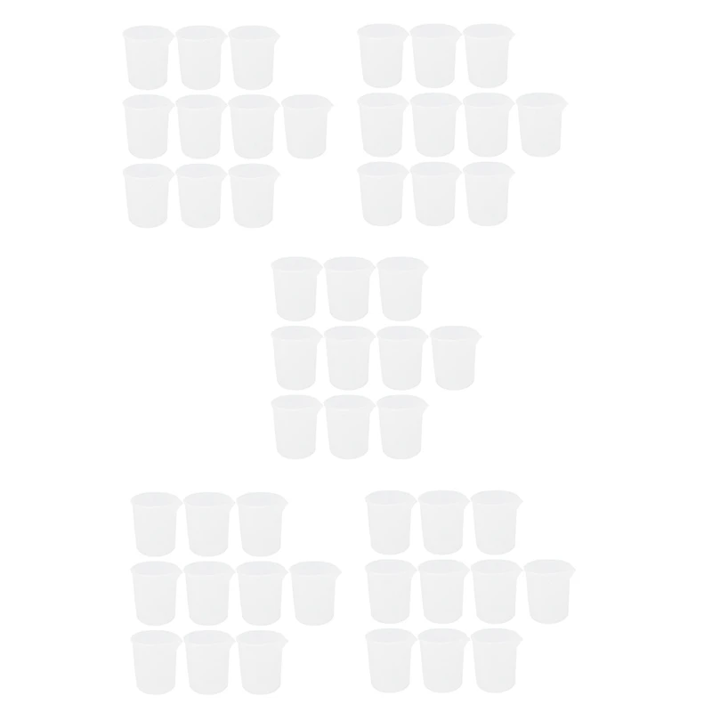 

50 шт., силиконовые мерные стаканчики, 100 мл