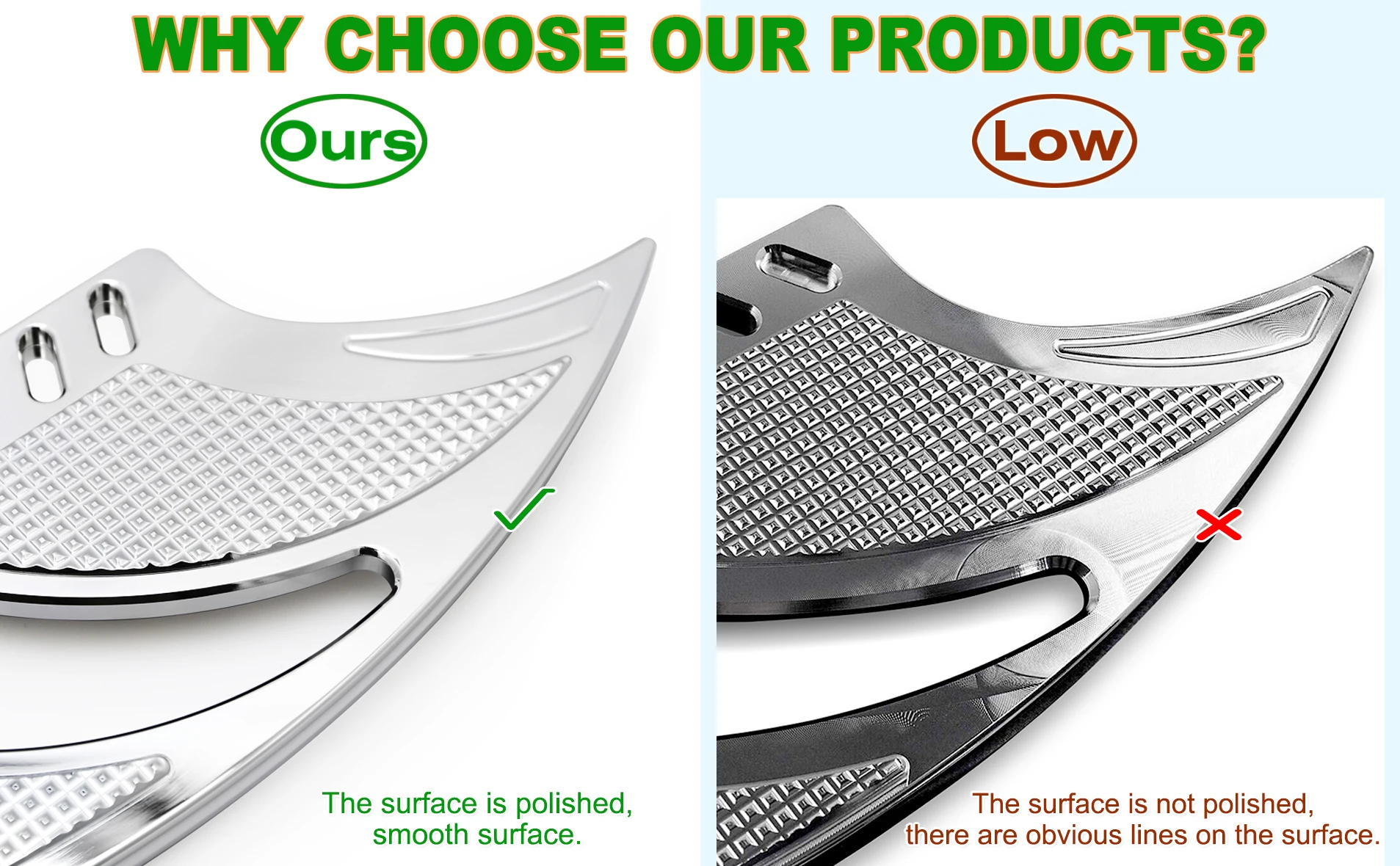 Драйвер пассажирские половицы для harley street glide Ultra Classic FLHTCUTG Limited Low footboards road king FLHR