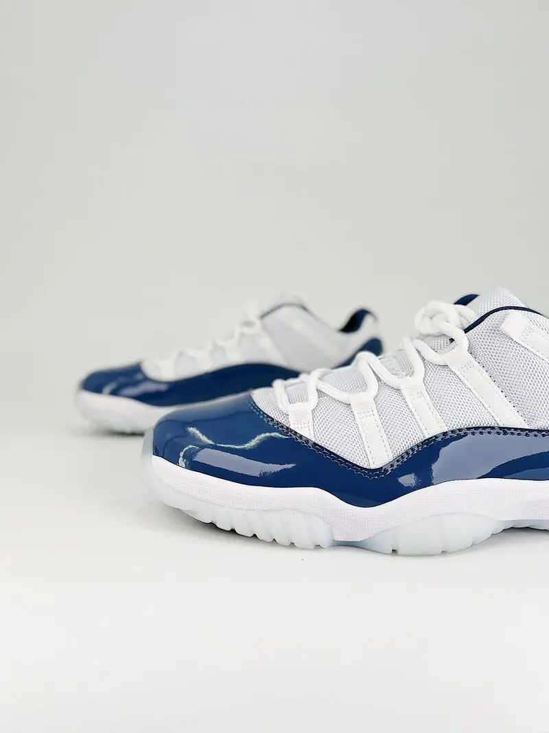 кроссовки в стиле Air Jordan AJ11 Low мужские для бега оригинал Повседневная обувь