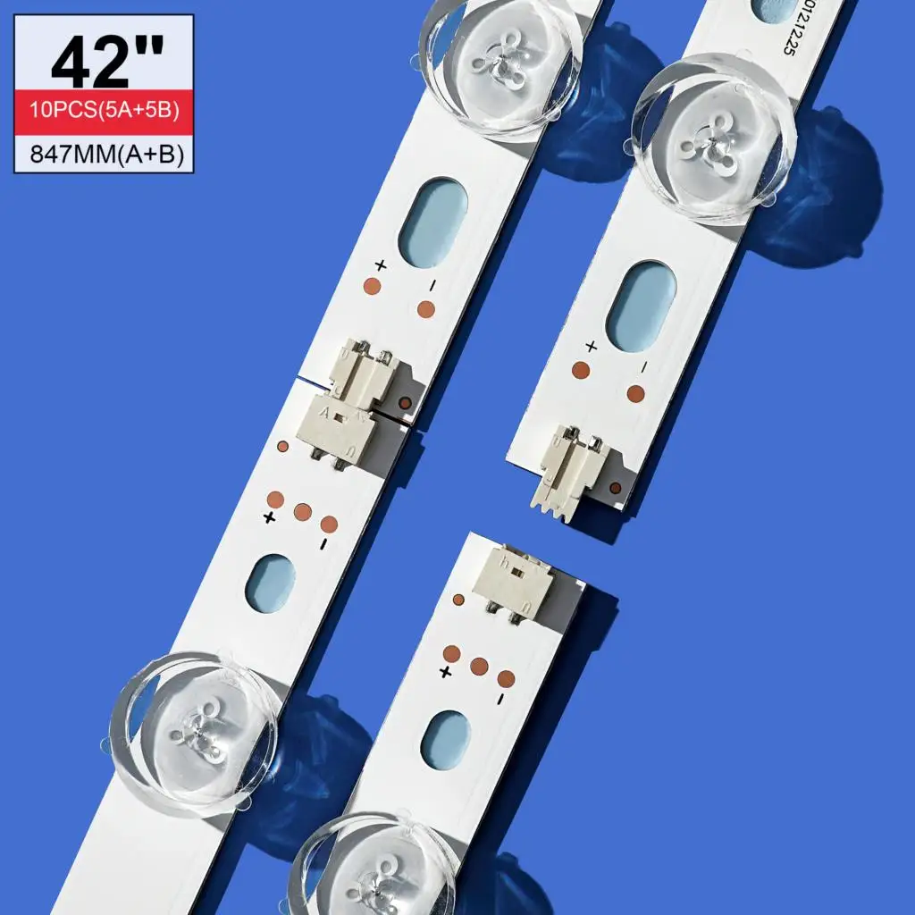 Новинка 100% Светодиодная лента для подсветки 10 шт. 850 мм телевизора LG 42 дюйма T420HVN05.2
