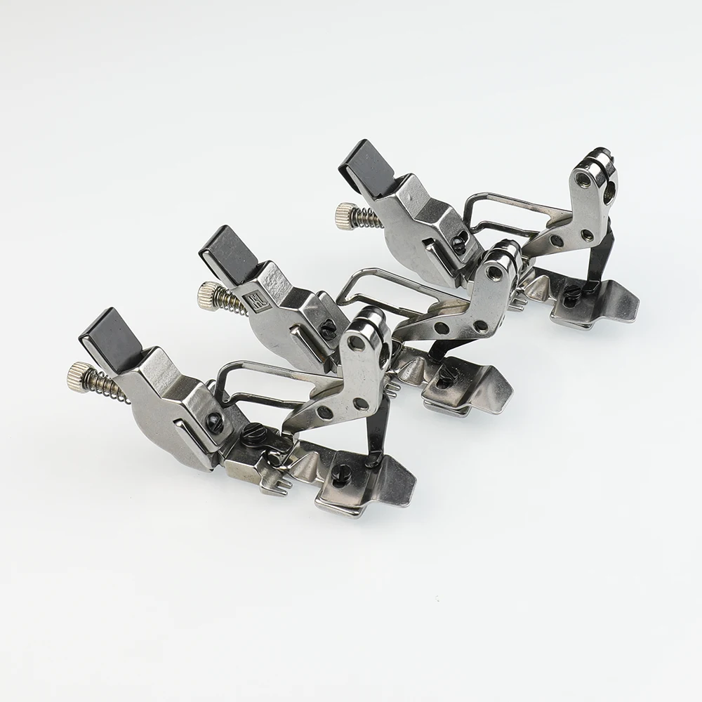 Прижимная лапка для резиновой ленты EX overlock, швейная машина, регулируемая Резиновая лента, эластичная лента, защитная крышка для одежды