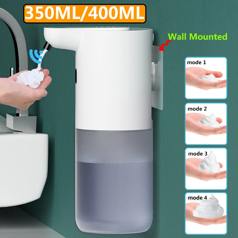 

Automatic Foam Soap Dispenser Touchless Sensor USB Charging Smart Foam Machine Infrared Sensor Liquid Dispenser Hand Sanitizer