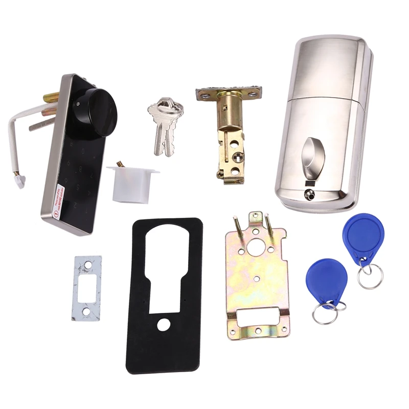

Smart Deadbolt Lock Electronic Bluetooth Enabled APP Wifi Internet Remote Control Press Screen Door Lock