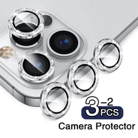 3pcs luxury lens camera protector glass for iphone 13 12 11 pro max camera protective glass iphone 12 13 mini back len protector