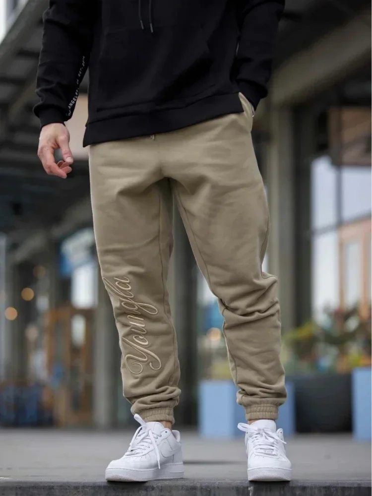 Новые американские весенние спортивные брюки Jogger для тренировок в тренажерном