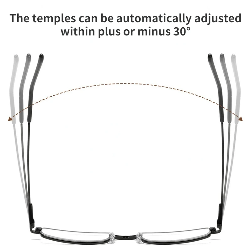 Очки для чтения ZUEE с защитой от синего света мужчин и женщин портативные