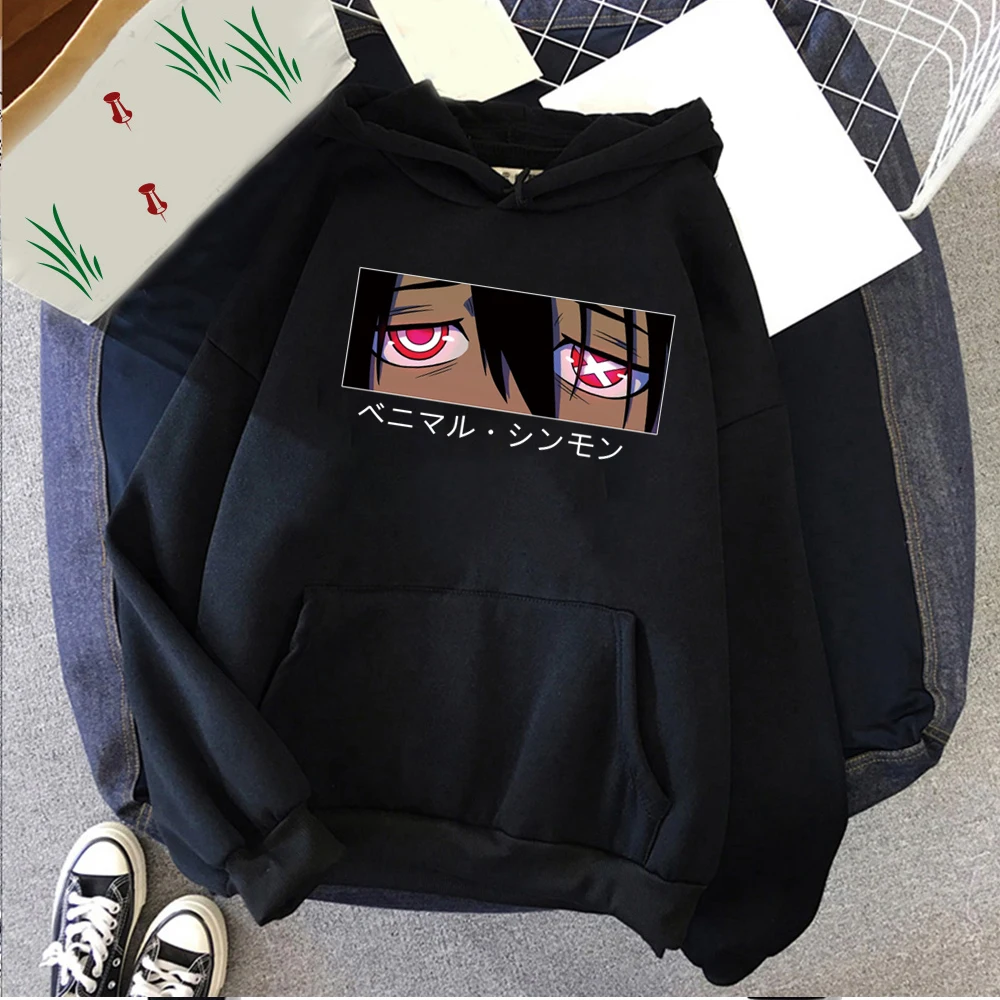 

Hoodies Printed Men's Long Sleeve Streetwear Funny Anime Eyes Sweatshirts