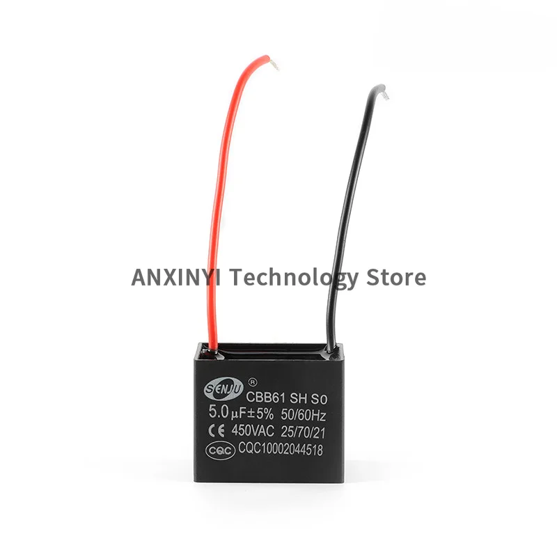 CBB61 пусковой конденсатор вентилятора двигателя кондиционера 1UF1.2/1 8/2UF 2 5/3/4/5/8uF