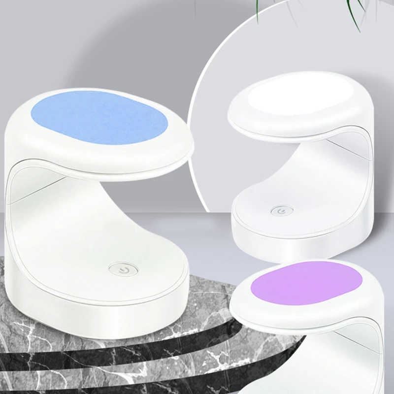 

UV LED Nail Lamp Dryer- Portable Glue Polish Nail Curing Lamp,UV Lamp,LED Gel Nail Light Dryer,USB Charging Nail Lamp