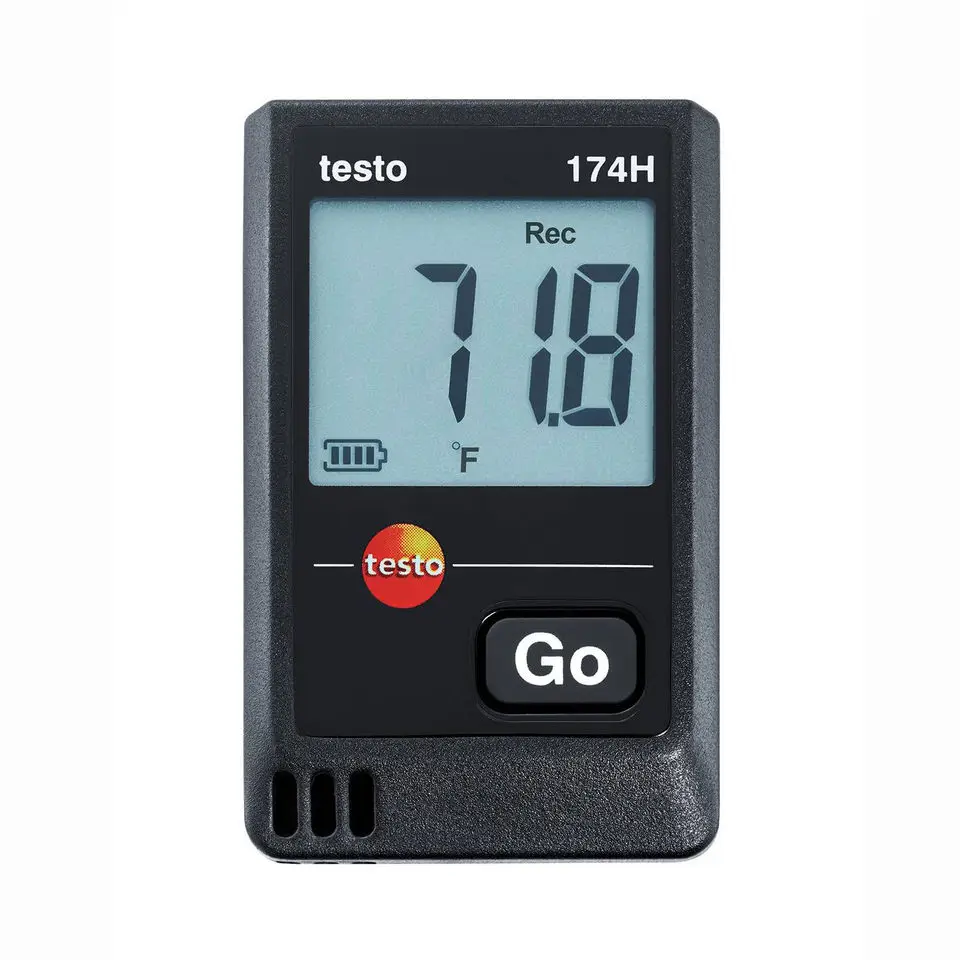 

Original Testo 174H Digital Temperature and Humidity Mini Data Logger NO. 0572 6560