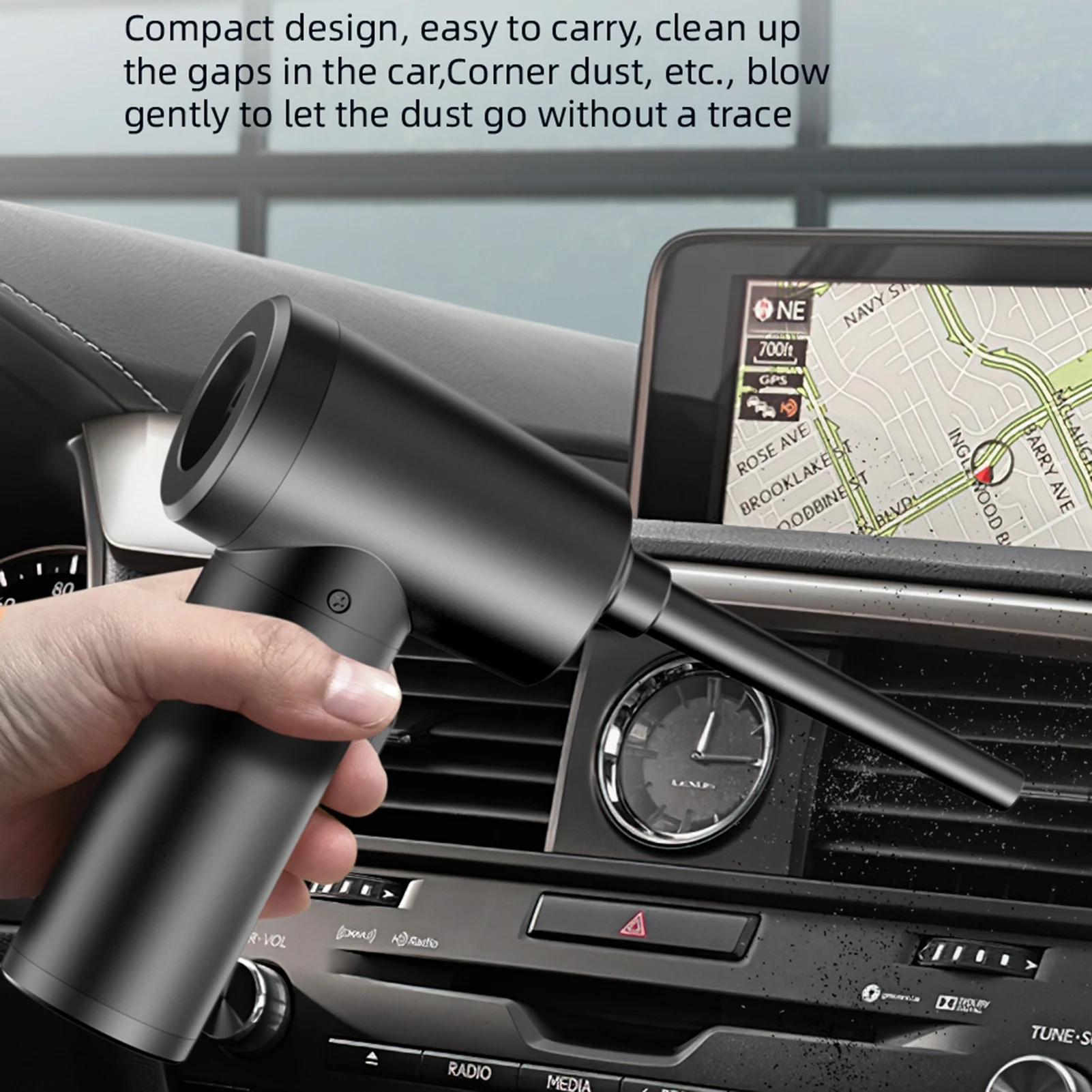 

Cordless Compressed Air Duster Cordless Compressed Air Can Laptop Cleaner Dust Blower USB Rechargeable Electronic Keyboard
